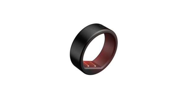 Circular Smart Ring - black