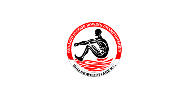English Indoor Rowing Championships logo for Hollingworth Lake Rowing Club event