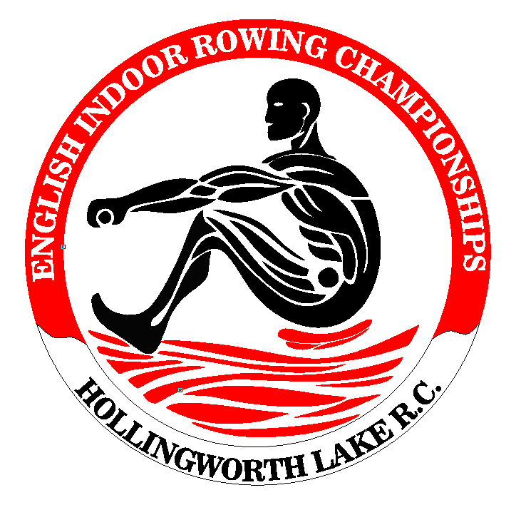 English Indoor Rowing Championships logo for Hollingworth Lake Rowing Club event