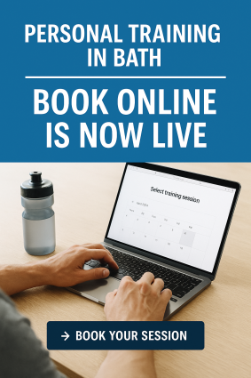 Book a personal trainer in Bath using the new online booking system
