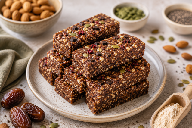 Read more about the article Organic High-Protein Recovery Bars Recipe