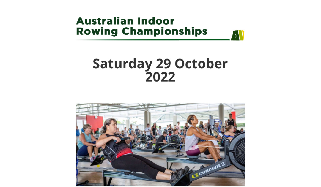 Australian Indoor Rowing Champs 29/10/22