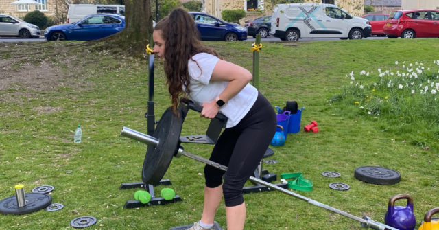 Bethan building upper body strength