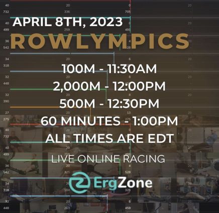 Rowlympics 8th April 2023