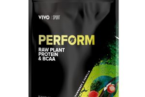 Vivo Life Perform Salted Strawberry and Vanilla Raw Paint Protein 988g