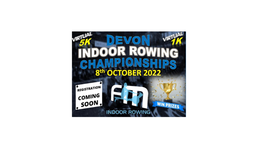 Devon Indoor Rowing Champs 2022 poster