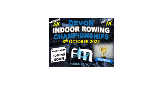 Devon Indoor Rowing Champs 2022 poster