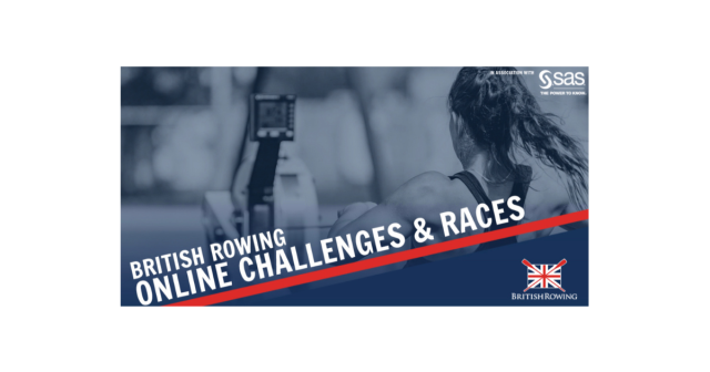 GB Rowing Online Challenges and Races Poster