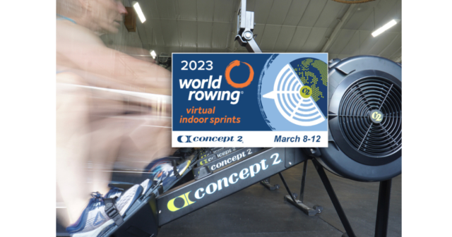 World Rowing Virtual Indoor Sprints 2023 poster