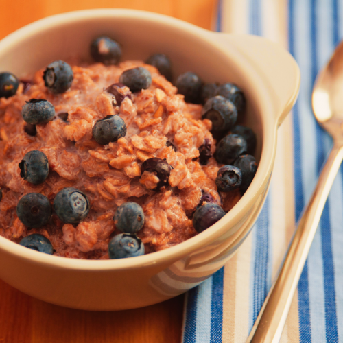 blueberry porridge