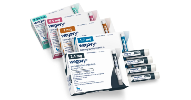 Wegovy packet of tablets